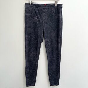 Spanx Gray Marble High Rise Jean-Ish Leggings Size XL Women's